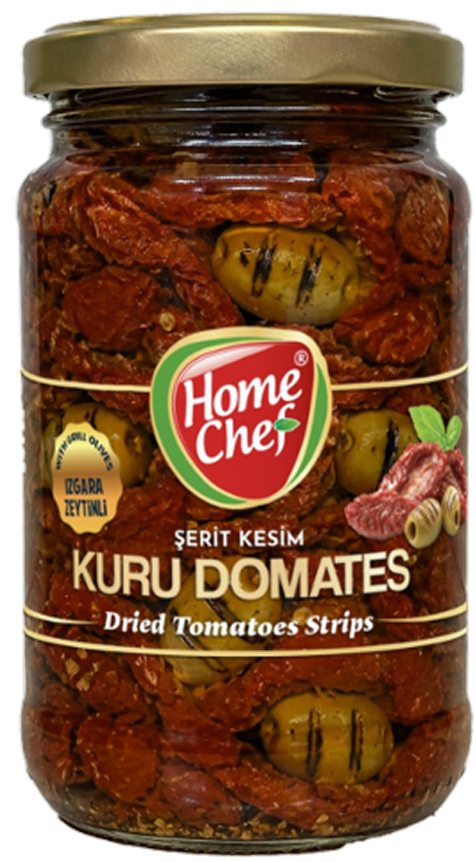 ŞERİT KESİM KURUTULMUŞ DOMATES